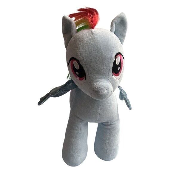 Build-A-Bear My Little Pony 16" Rainbow Dash Sparkle Plush With Shimmer Wings & - Picture 2 of 3